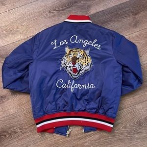 Embroidered Los Angeles Tiger Varsity Jacket